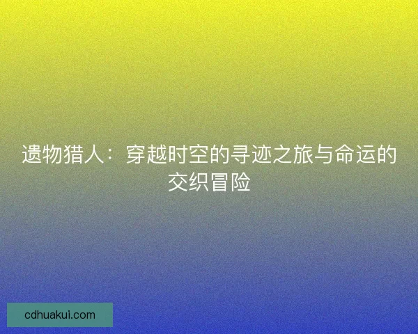 遗物猎人：穿越时空的寻迹之旅与命运的交织冒险